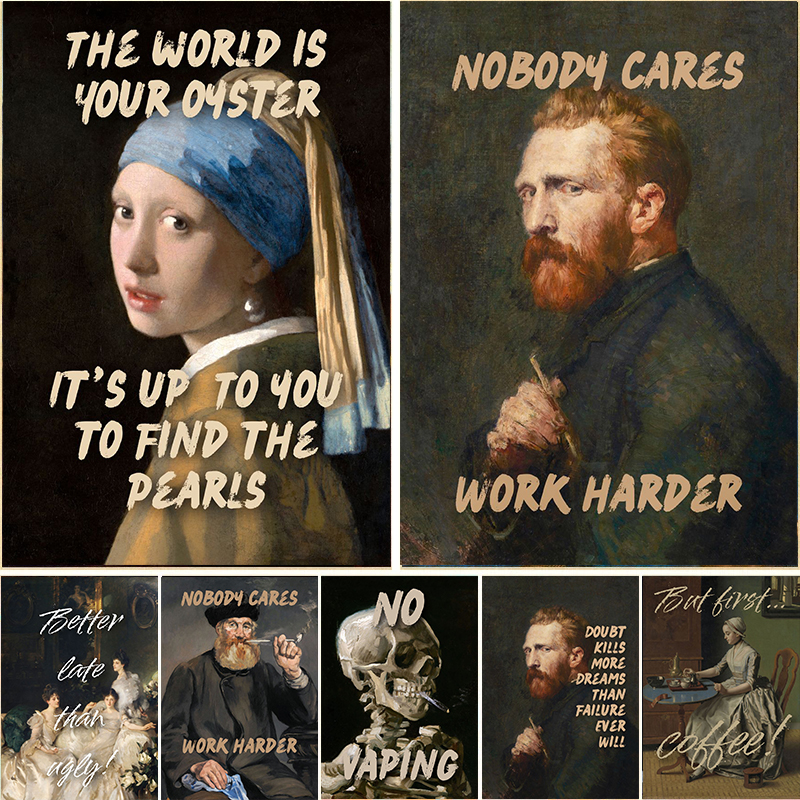 Resin Art Quote - Funny Altered Vintage The World Is