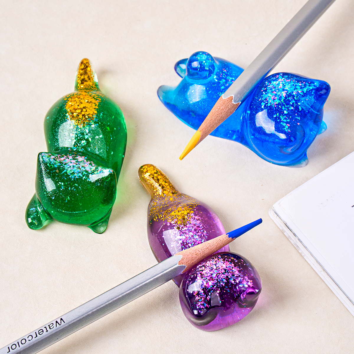 Resin Art Mould - 3D Cat Crystal Epoxy Resin Mold