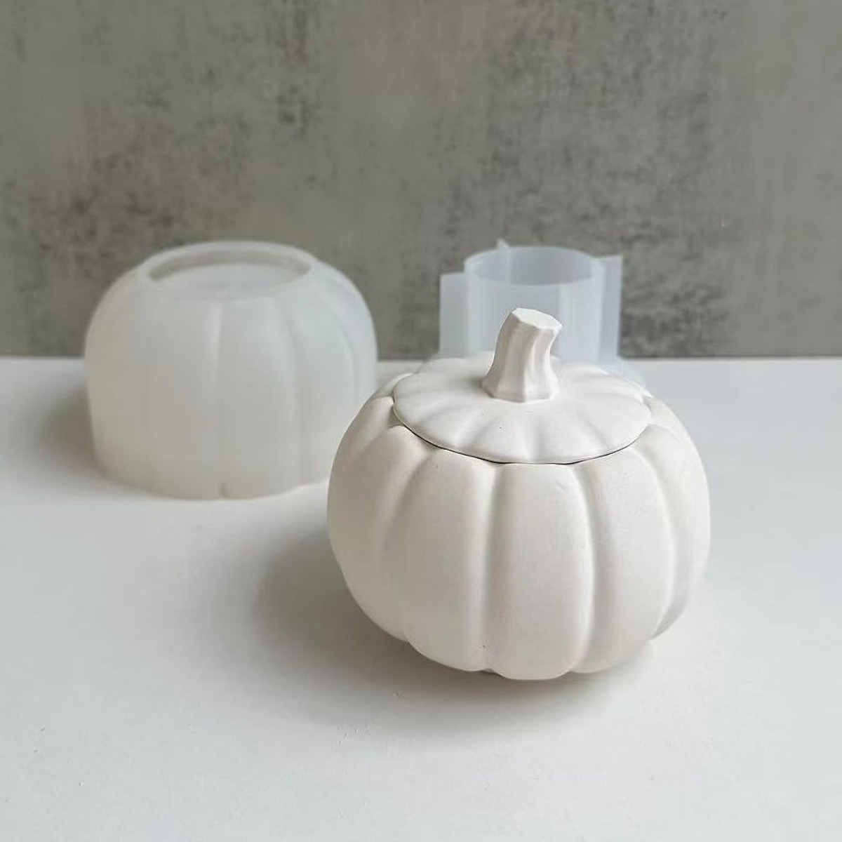 5'' Large Pumpkin Jar Mold, Ha - огляд і ціна Resin Art Mould