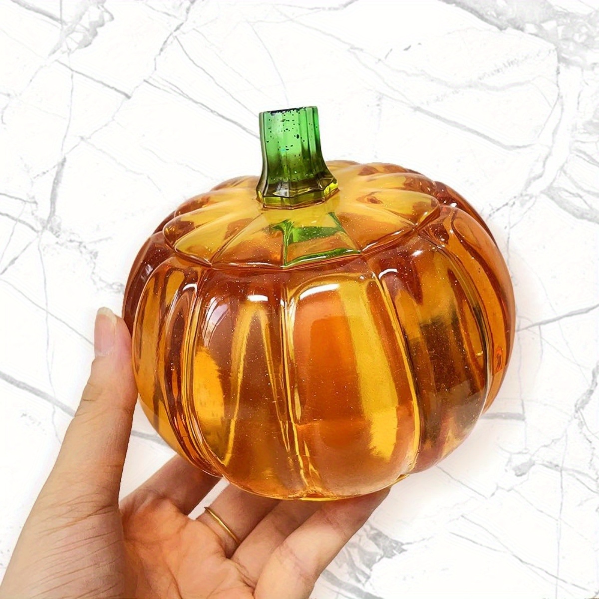 5'' Large Pumpkin Jar Mold, Ha - огляд і ціна Resin Art Mould