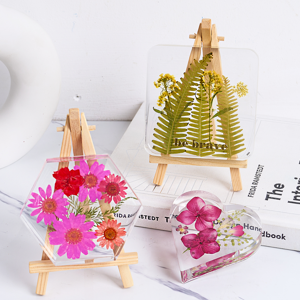 6 Holes Coaster Silicone Mold  - огляд і ціна Resin Art Mould
