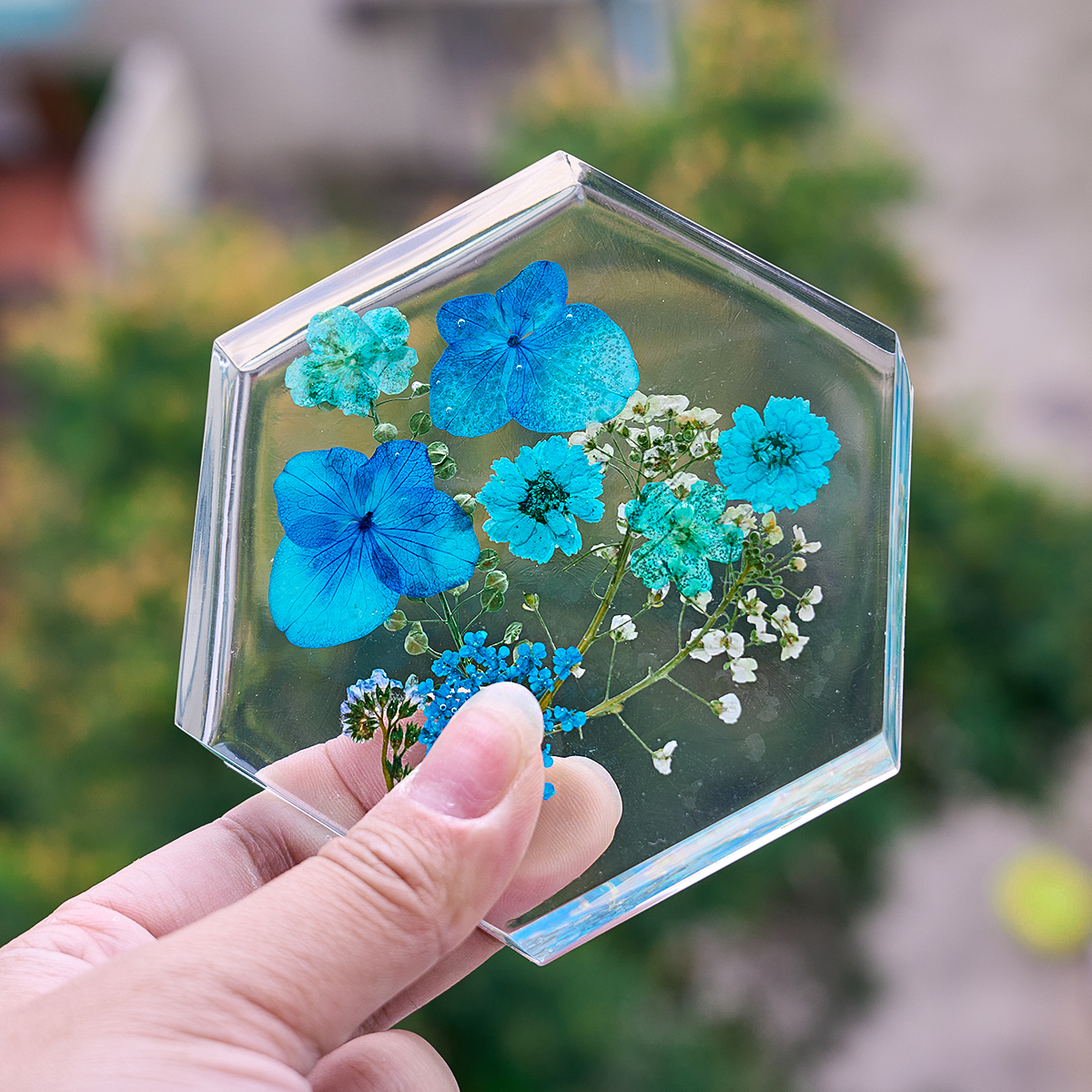 6 Holes Coaster Silicone Mold  - огляд і ціна Resin Art Mould