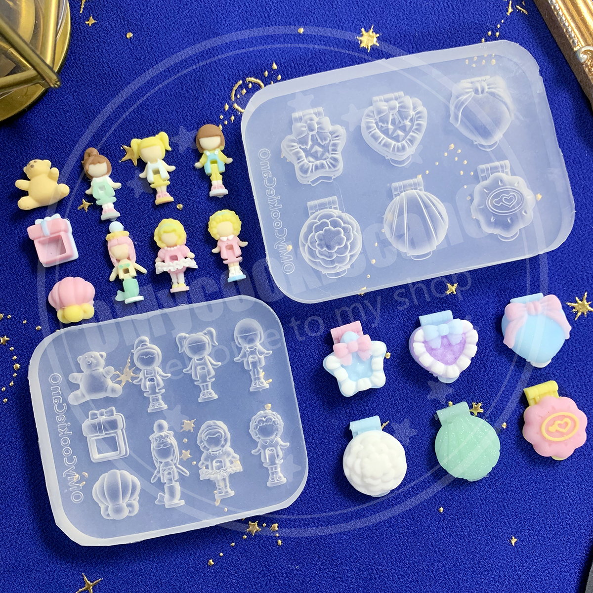 Super cute, PP pocket clear tr - огляд і ціна Resin Art Mould