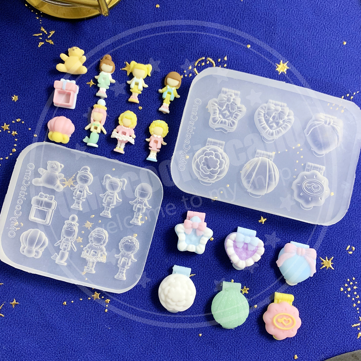 Super cute, PP pocket clear tr - огляд і ціна Resin Art Mould