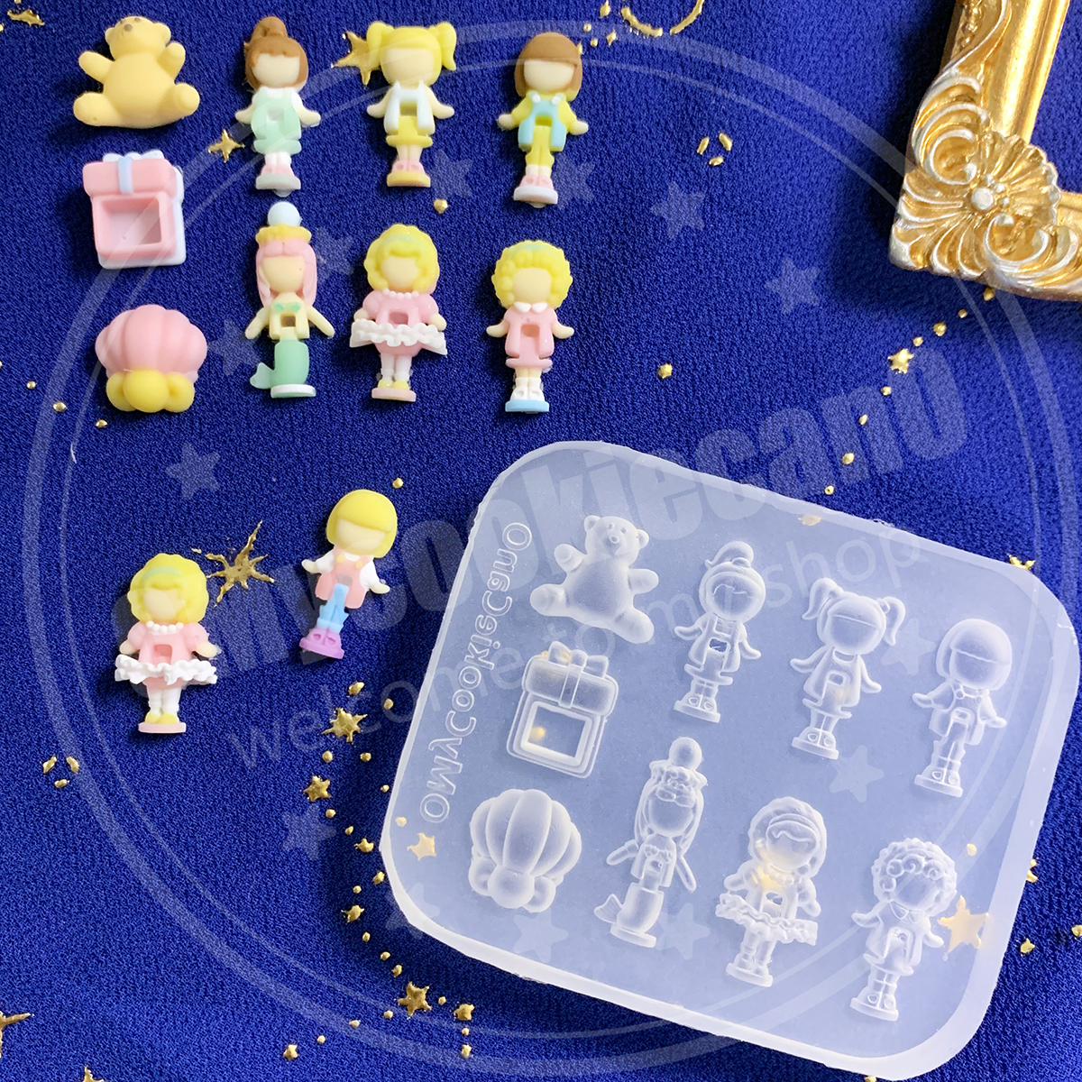 Super cute, PP pocket clear tr - огляд і ціна Resin Art Mould