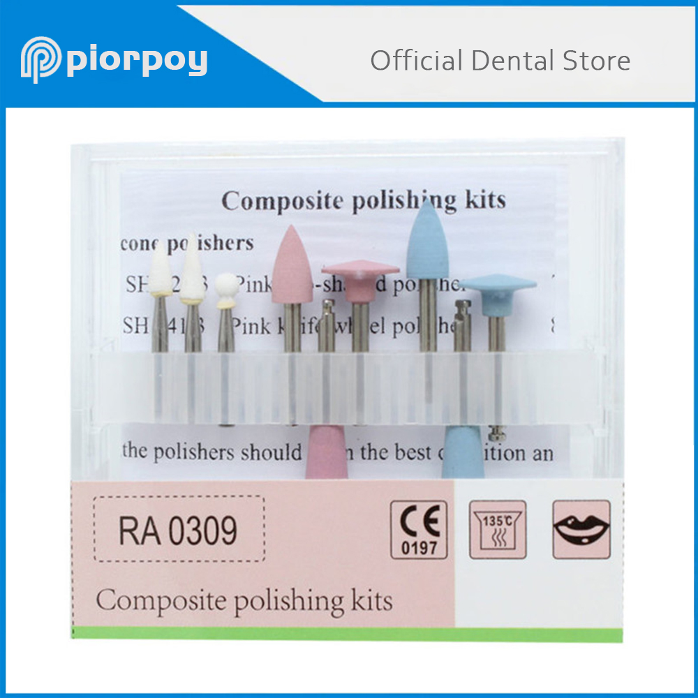 PIORPOY 9Pcs/Box Dental Compos - огляд і ціна Resin Art Case