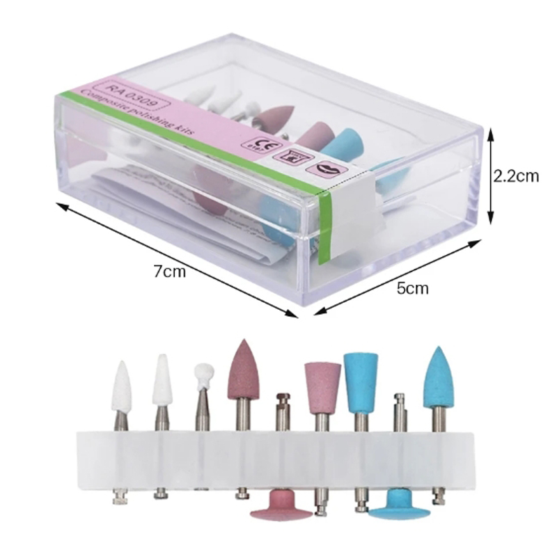PIORPOY 9Pcs/Box Dental Compos - огляд і ціна Resin Art Case