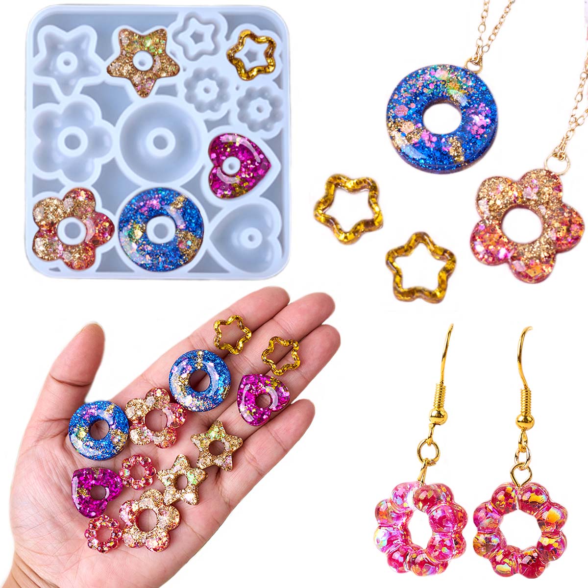 Multifuntional Jewelry Silicon - огляд і ціна Resin Art Mould