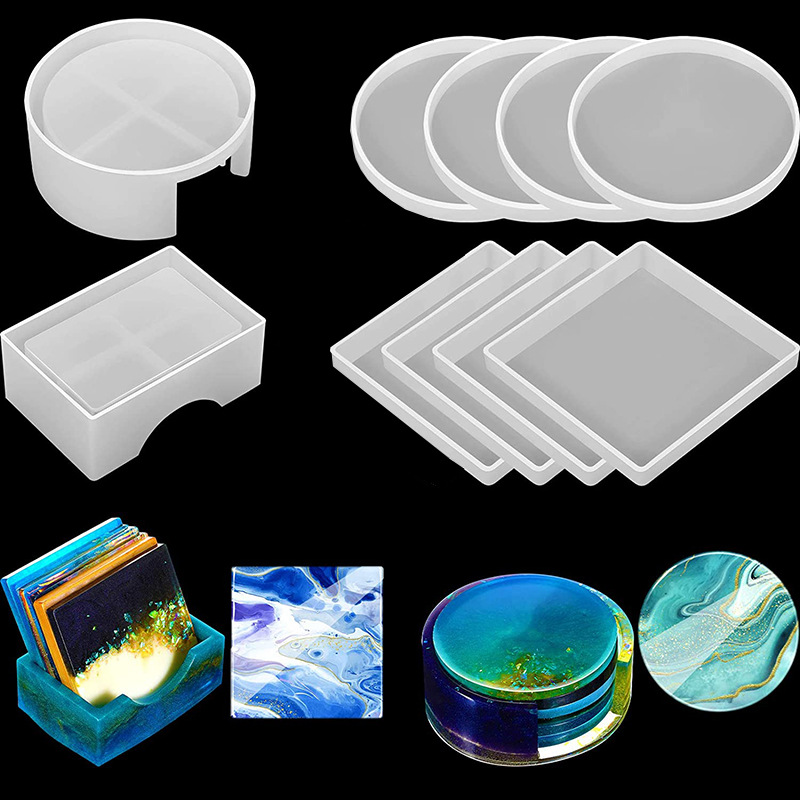 5Pcs/Set DlY Epoxy Resin Cup C - огляд і ціна Resin Art Mould