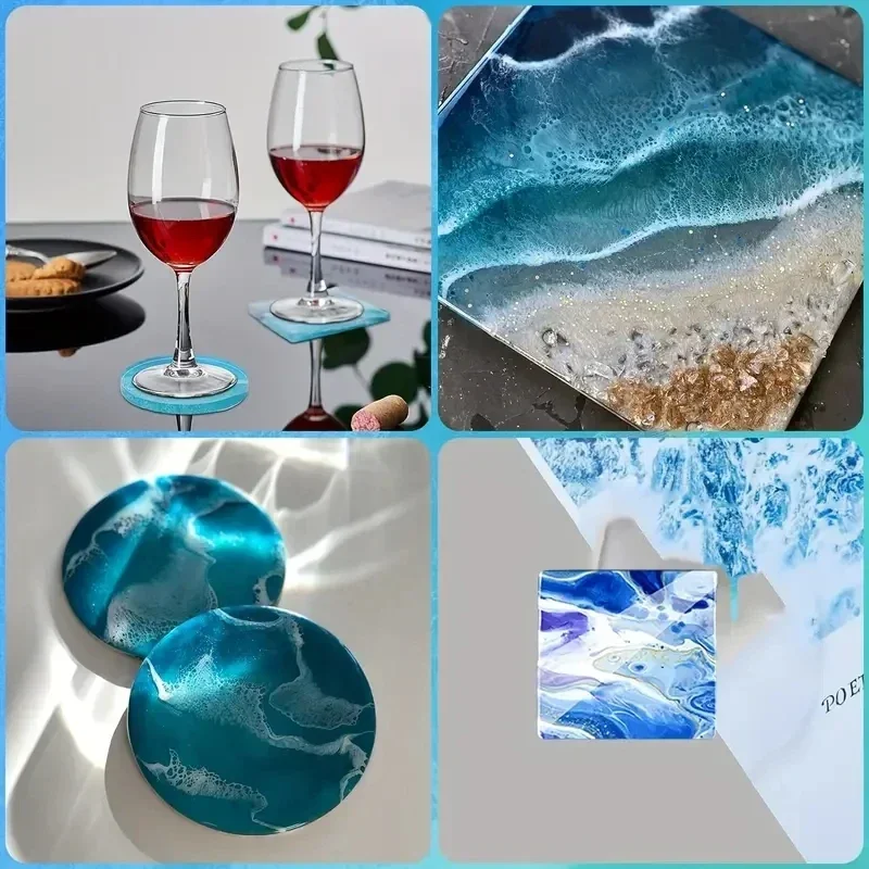 5Pcs/Set DlY Epoxy Resin Cup C - огляд і ціна Resin Art Mould