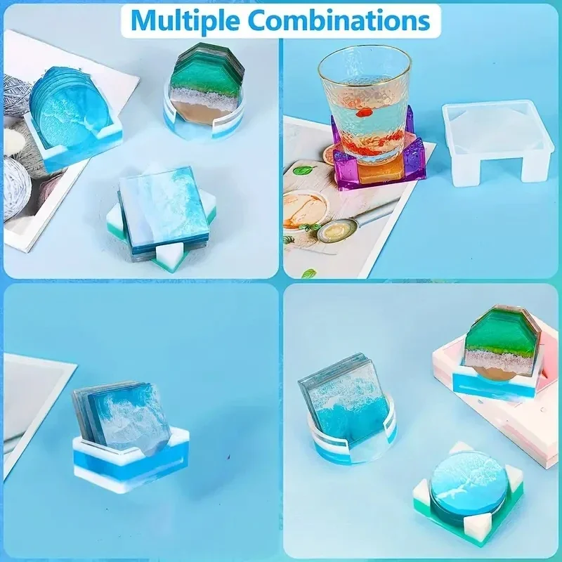 5Pcs/Set DlY Epoxy Resin Cup C - огляд і ціна Resin Art Mould