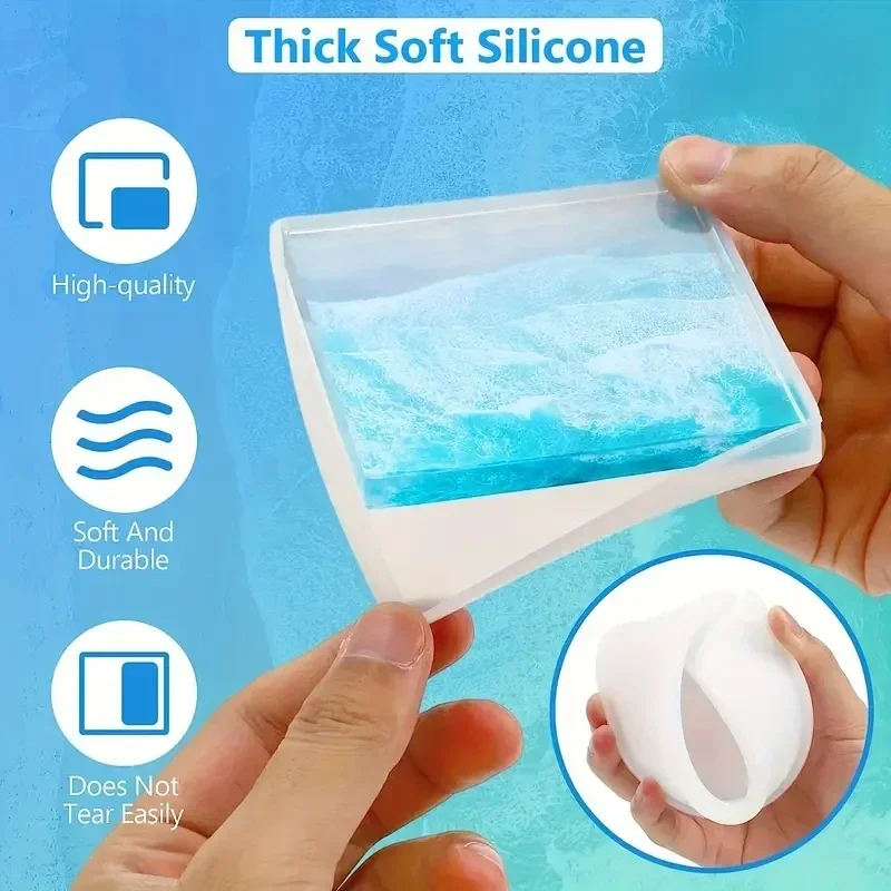 5Pcs/Set DlY Epoxy Resin Cup C - огляд і ціна Resin Art Mould