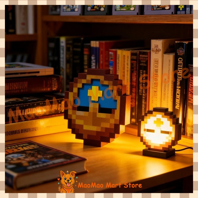 Chic Retro Pixel Art Style Sun - огляд і ціна Resin Art Wall Clock