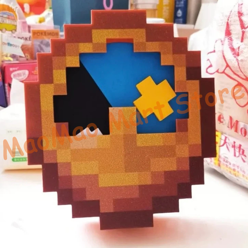 Chic Retro Pixel Art Style Sun - огляд і ціна Resin Art Wall Clock