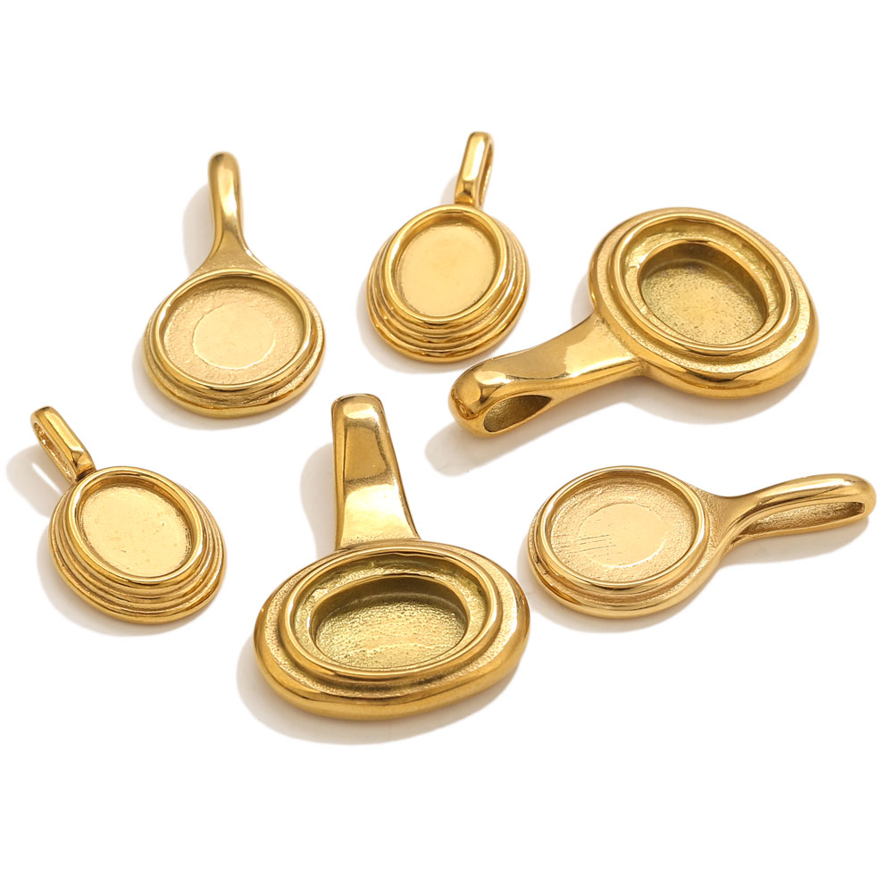5pcs Stainless Steel Round Ova - огляд і ціна Resin Art And Craft