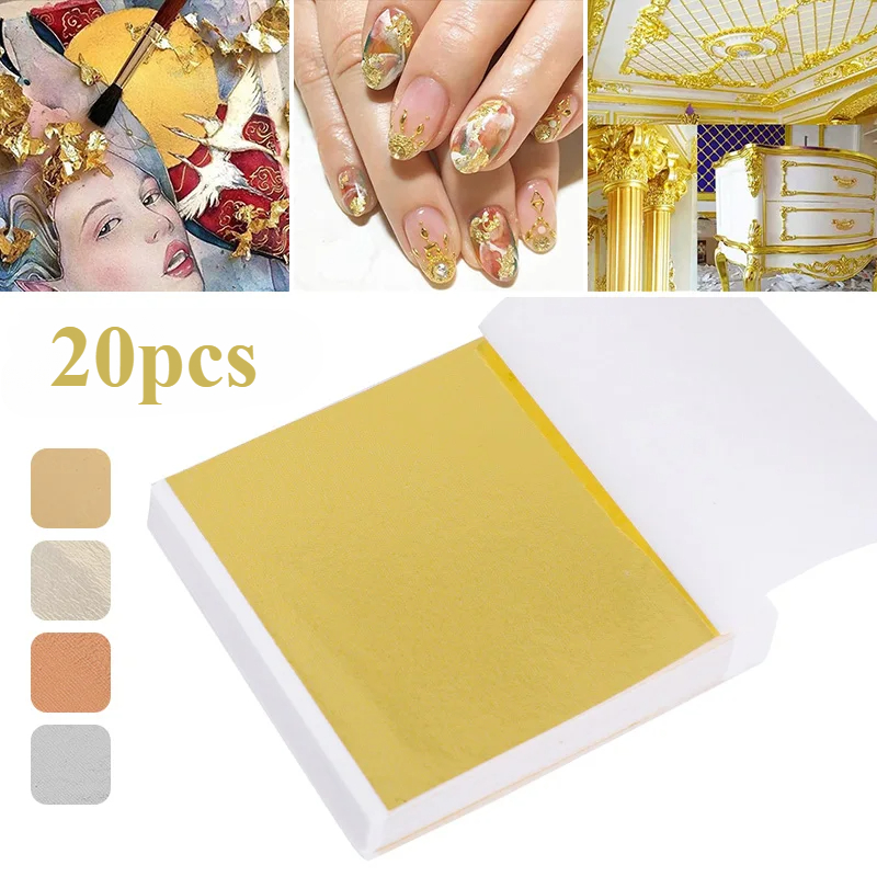 20 Pcs Gold Leaf Sheets: Versa - огляд і ціна Resin Art Wedding Gift