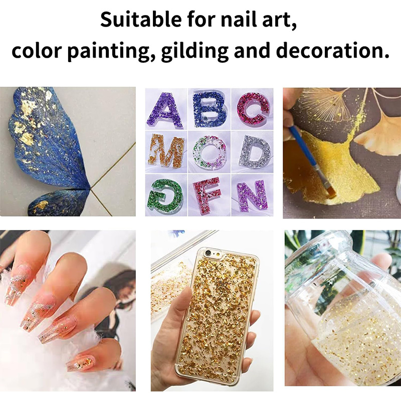 20 Pcs Gold Leaf Sheets: Versa - огляд і ціна Resin Art Wedding Gift