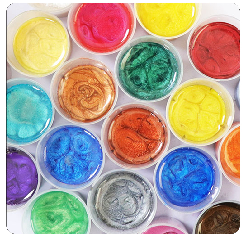 28Color 20ml 10g Pearlescent M - огляд і ціна Pearl Powder Resin
