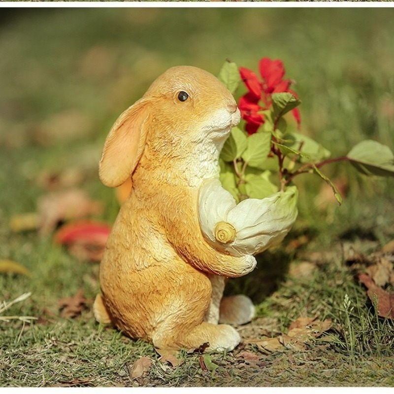 Outdoor Garden Statues Rabbit  - огляд і ціна Resin Art And Craft