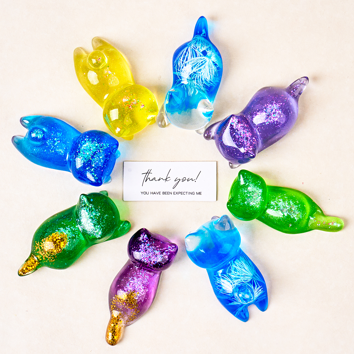 3D Cat Crystal Epoxy Resin Mol - огляд і ціна Resin Art Mould