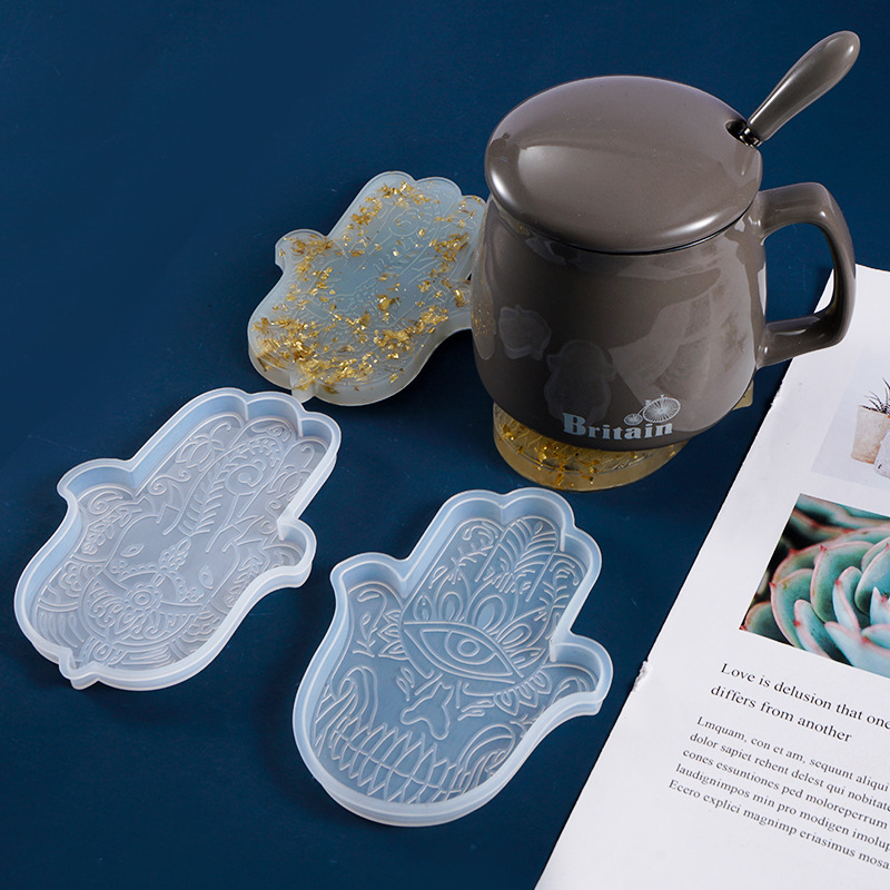 1 Pcs DIY Coaster Hand of Fati - огляд і ціна Resin Art Mould
