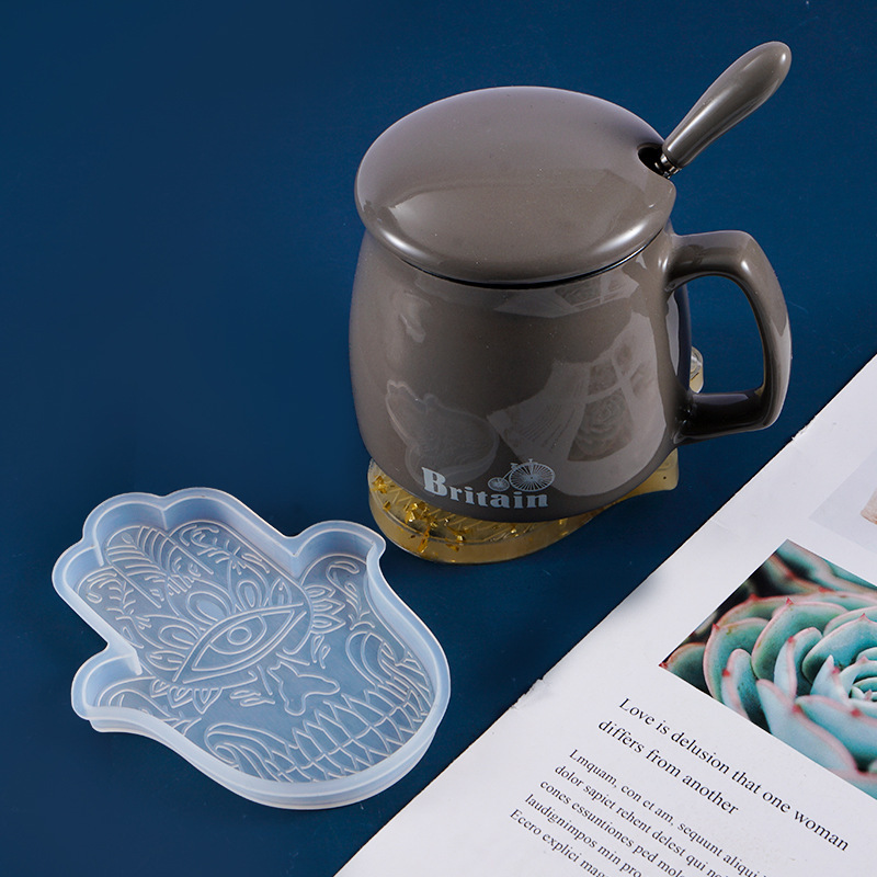 1 Pcs DIY Coaster Hand of Fati - огляд і ціна Resin Art Mould