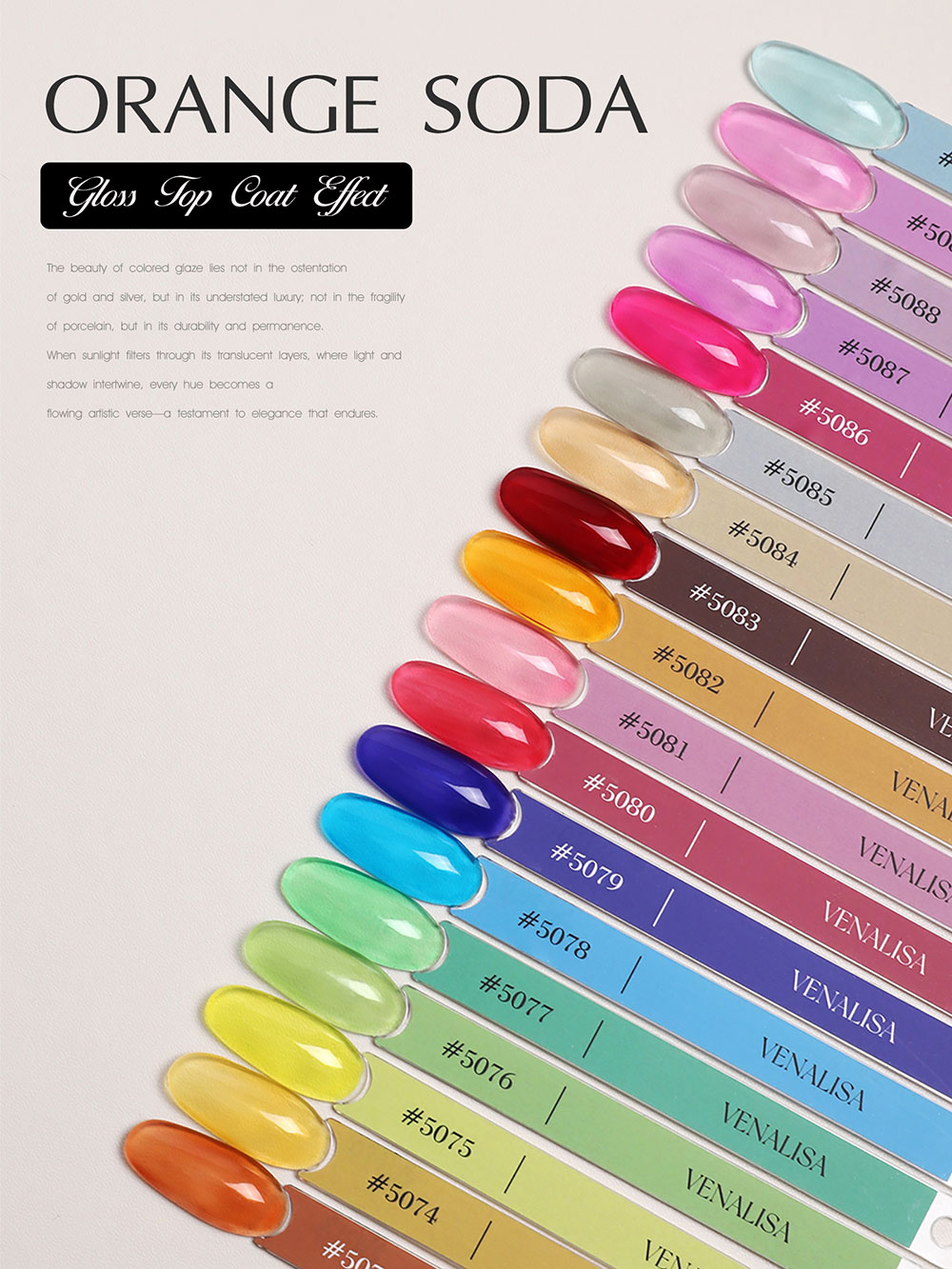 VENALISA 10ml Nail Gel Polish  - огляд і ціна Resin Art Training