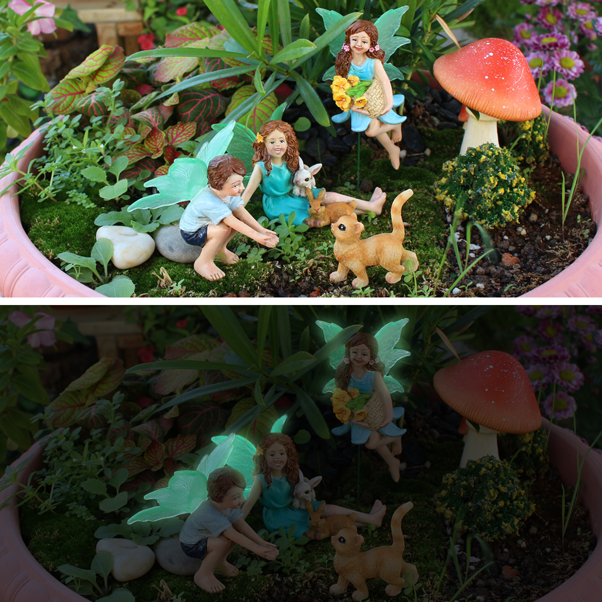 4pc Flower Fairy and Animal Pa - огляд і ціна Resin Art And Craft