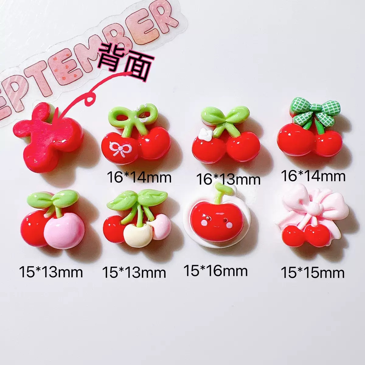 20Pcs Cute Mini cartoon with v - огляд і ціна Resin Art And Design