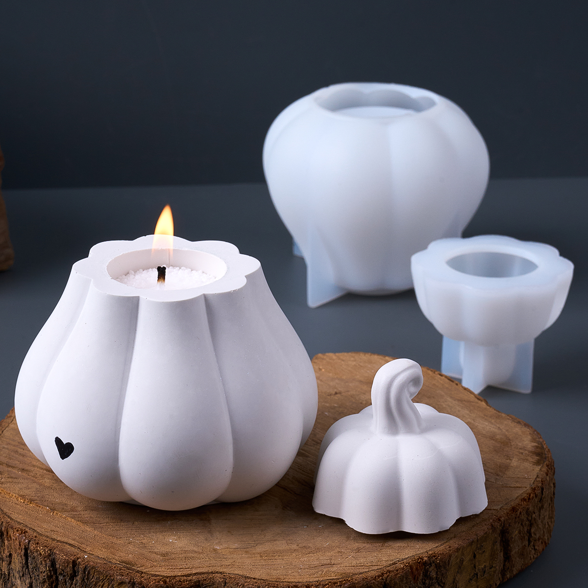 DIY Pumpkin Storage Box Silico - огляд і ціна Resin Art Case