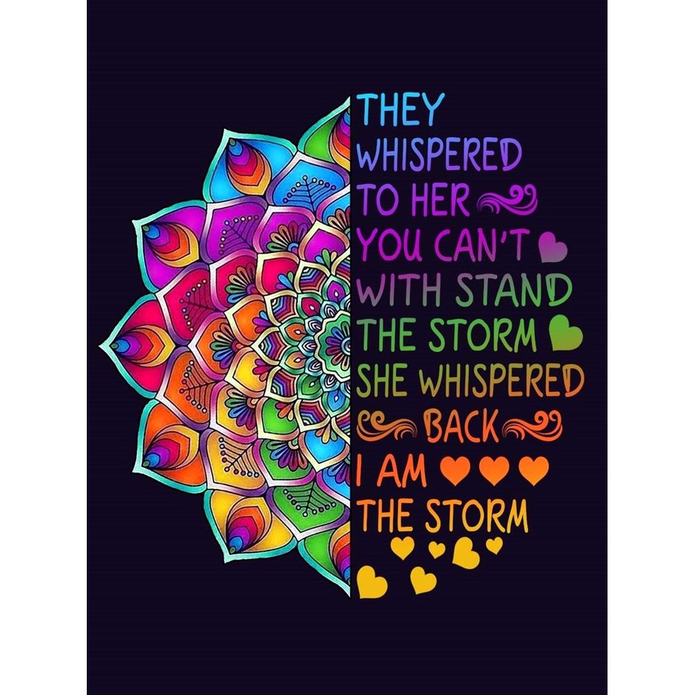 They Whispered To Her You Cann - огляд і ціна Resin Art Quote