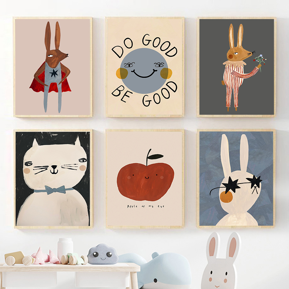 Funny Cartoon Rabbit Bear Anim - огляд і ціна Resin Art Quote
