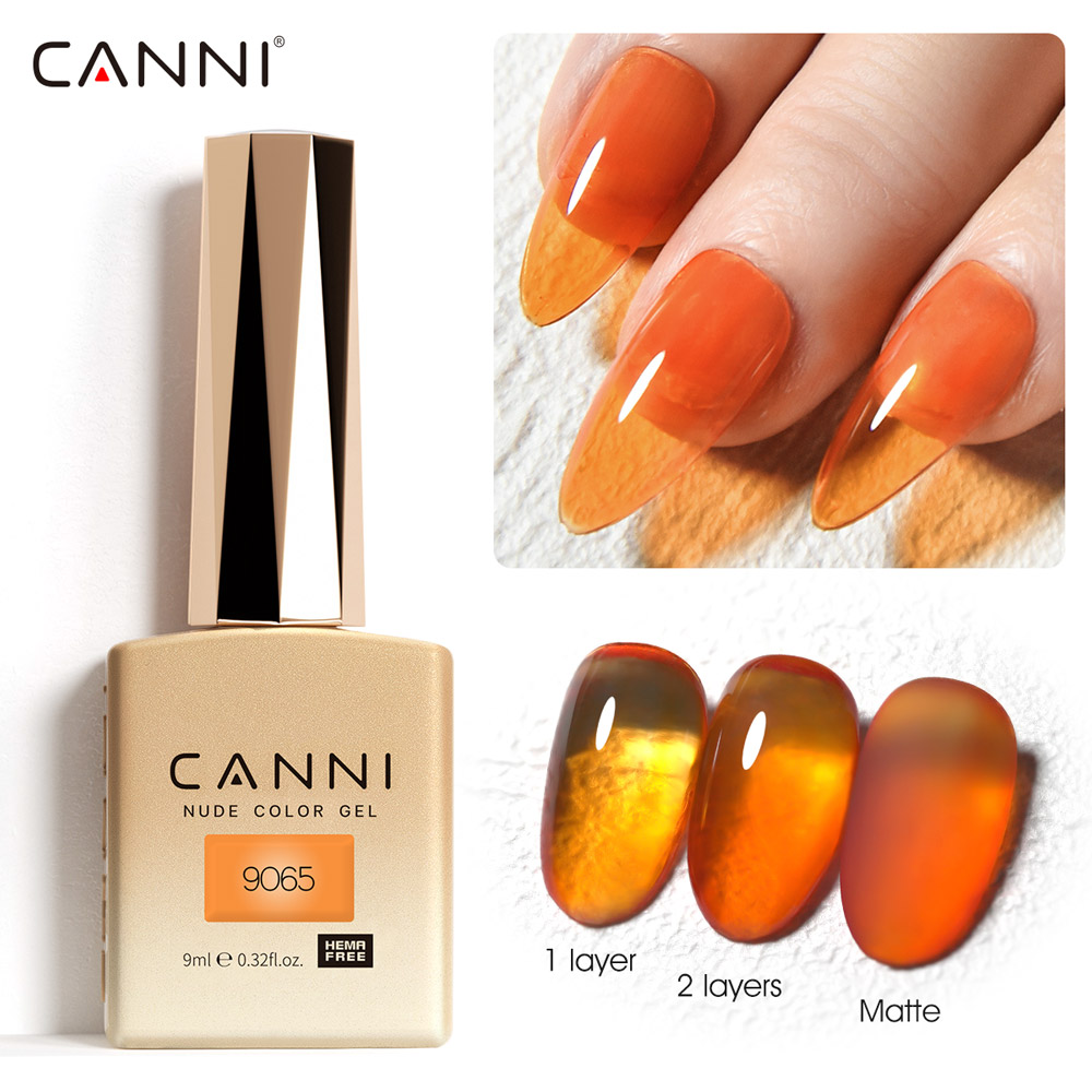 CANNI Jelly Color Gel Nail Pol - огляд і ціна Resin Art Training