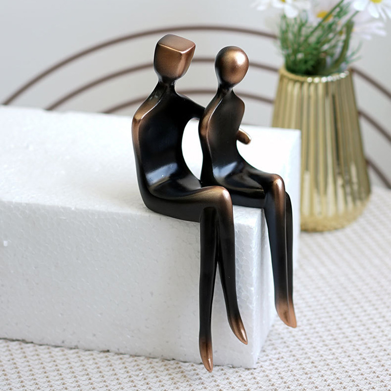 Couple Hugging Sculpture, Home - огляд і ціна Resin Art Gift For Anniversary