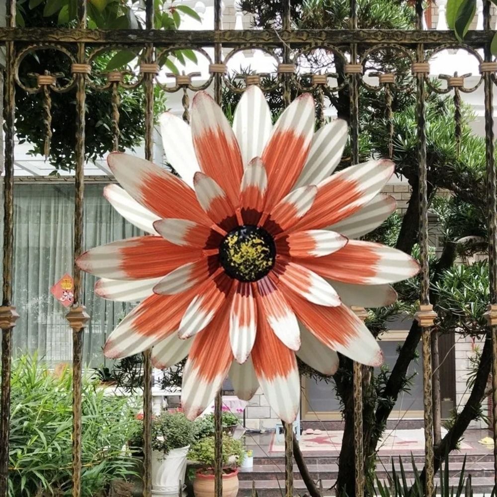 Garden Decor Iron Flower Fence - огляд і ціна Background Resin Art