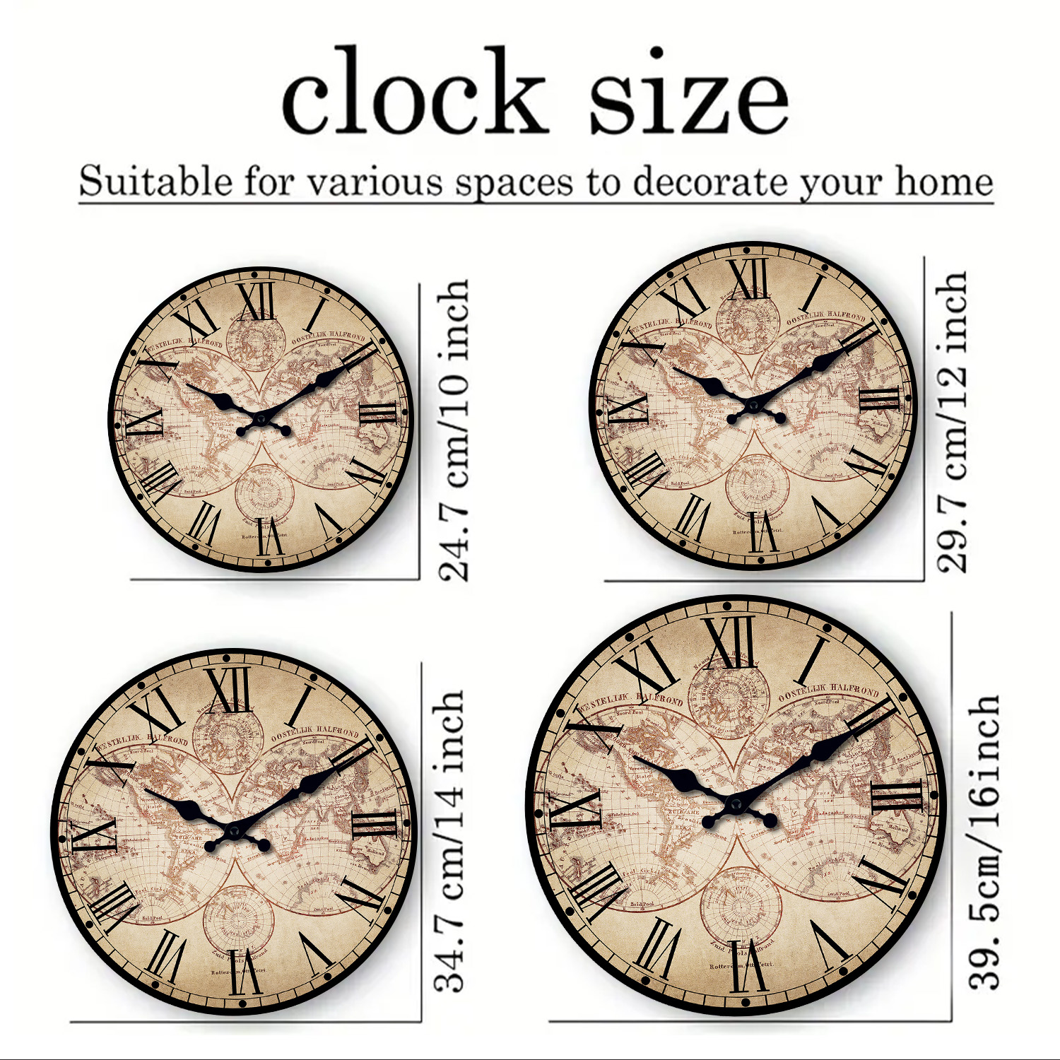 Vintage Nautical Coast Beach S - огляд і ціна Resin Art Wall Clock