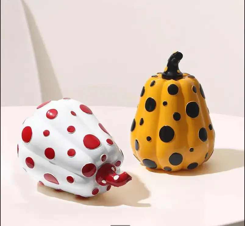 Abstract Pumpkin Decoration Re - огляд і ціна Resin Art Wedding Gift