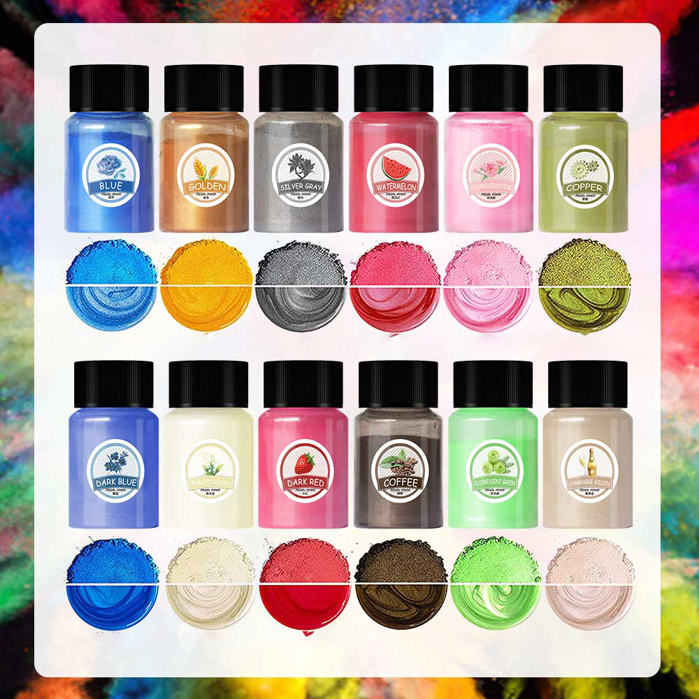 10ml Pearl Powder Epoxy Resin  - огляд і ціна Pearl Powder Resin