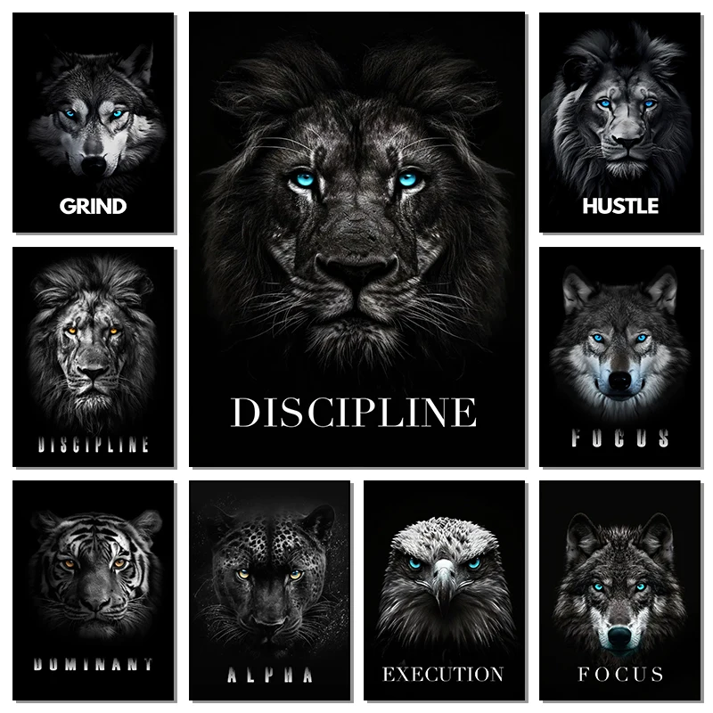 Animal Motivational Wall Art L - огляд і ціна Resin Art Quote