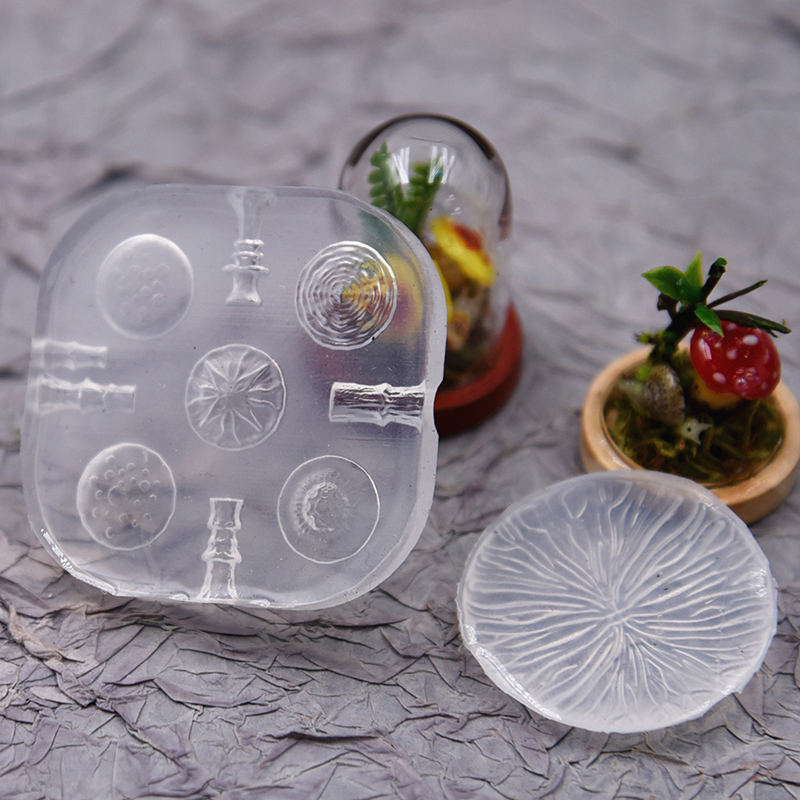 2pcs/set Mini Mushroom Silicon - огляд і ціна Resin Art Mould