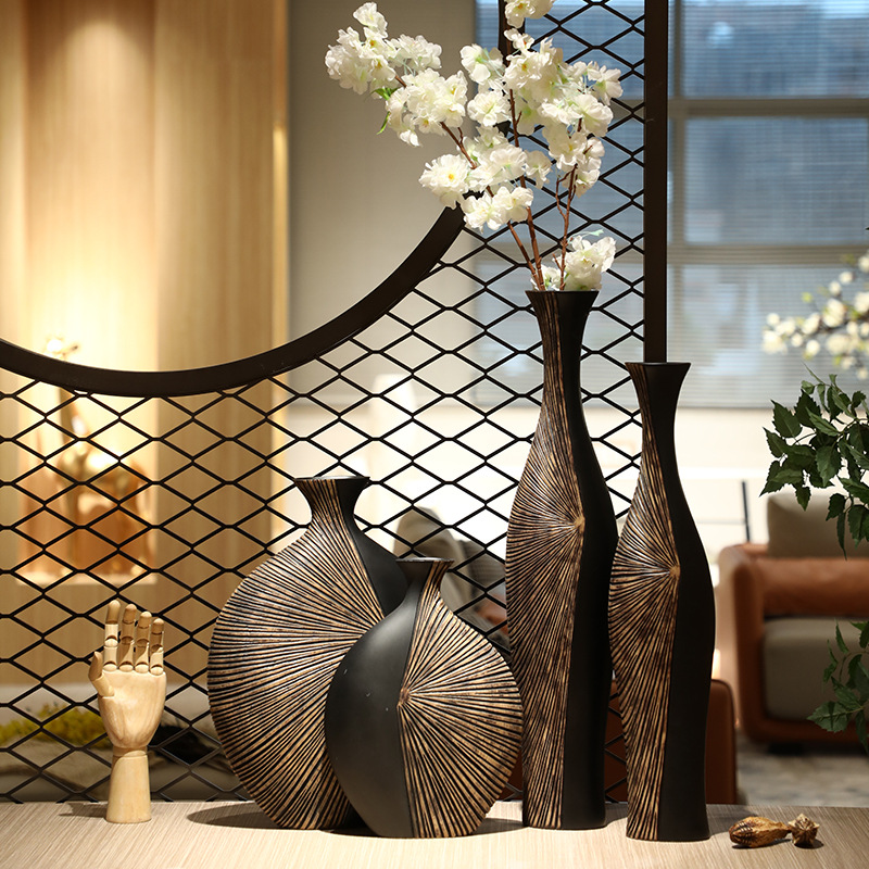 Retro Tall Resin Floor Vase, E - огляд і ціна Background Resin Art