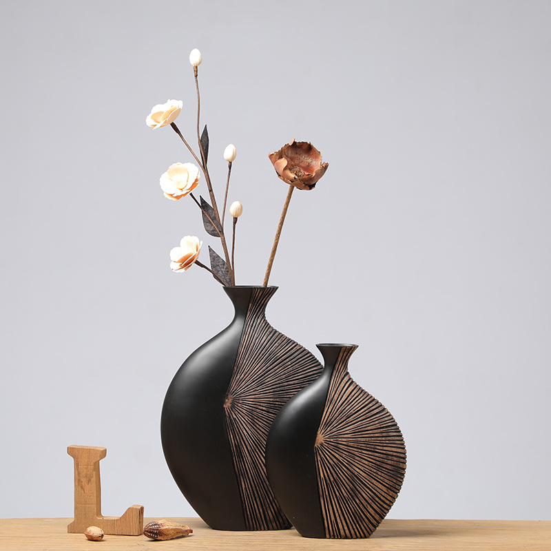 Retro Tall Resin Floor Vase, E - огляд і ціна Background Resin Art