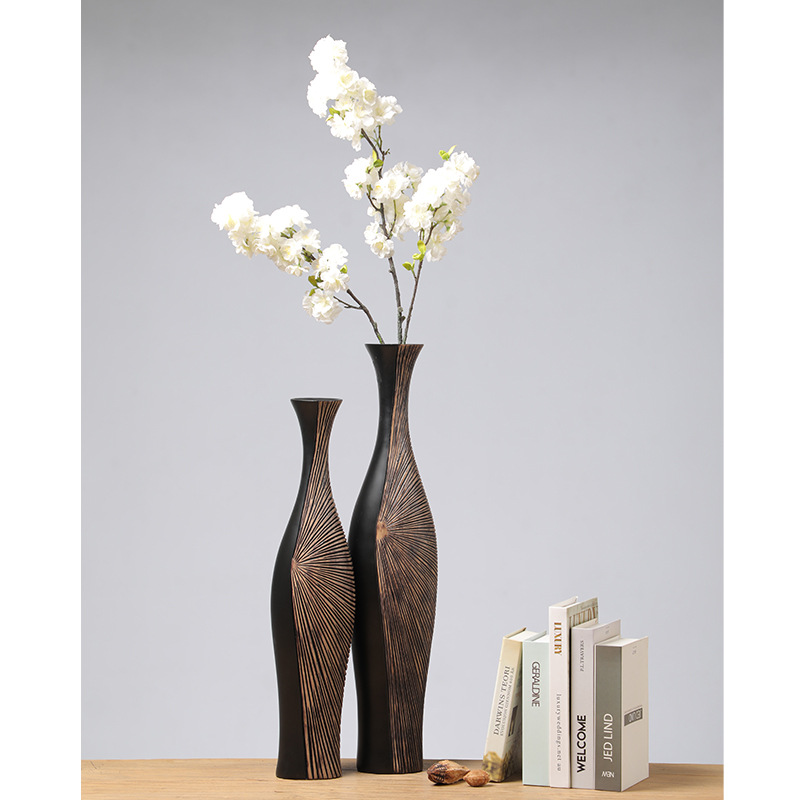 Retro Tall Resin Floor Vase, E - огляд і ціна Background Resin Art