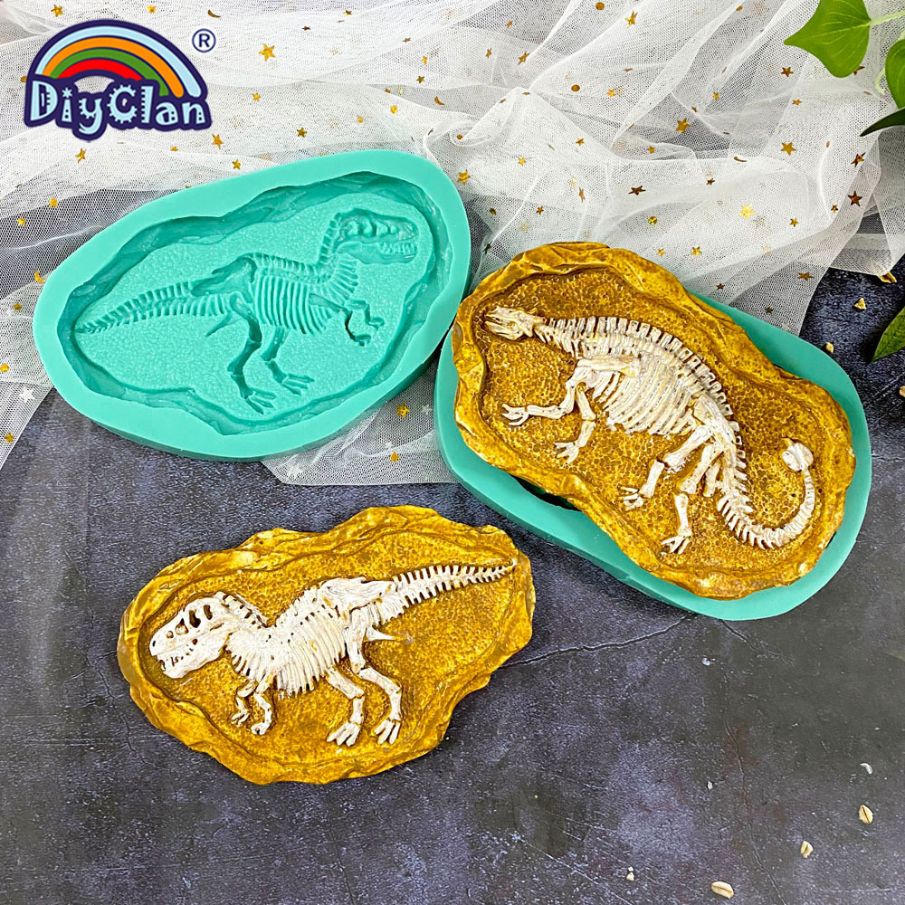 Dinosaur Skeleton Specimen Sil - огляд і ціна Resin Art Mould