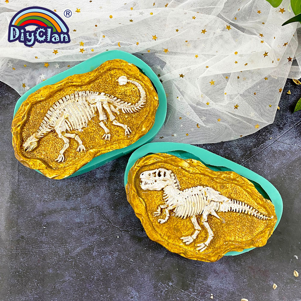 Dinosaur Skeleton Specimen Sil - огляд і ціна Resin Art Mould