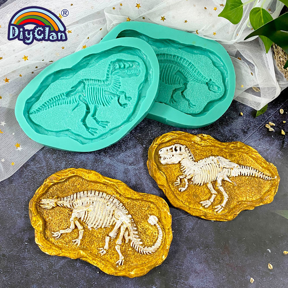 Dinosaur Skeleton Specimen Sil - огляд і ціна Resin Art Mould