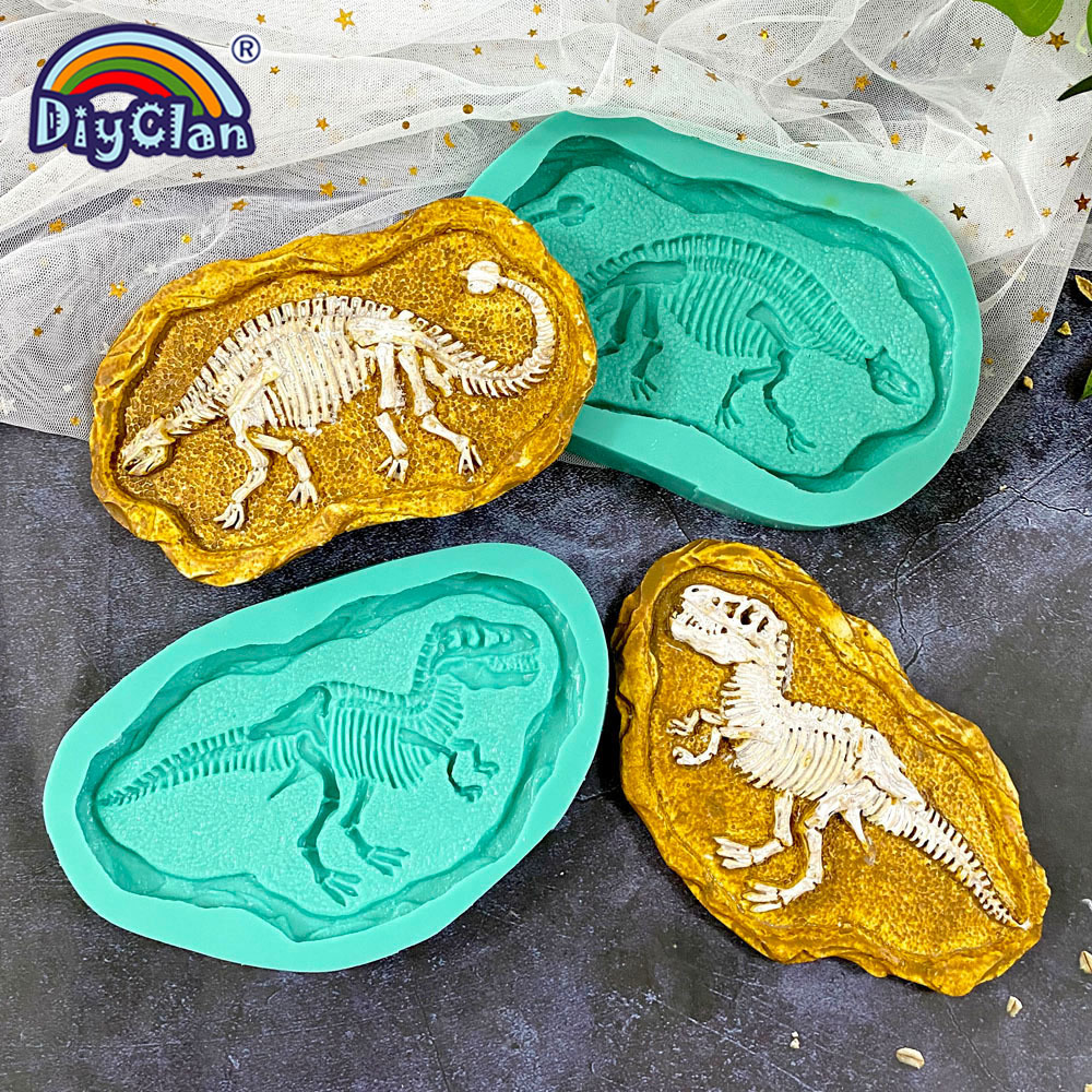 Dinosaur Skeleton Specimen Sil - огляд і ціна Resin Art Mould