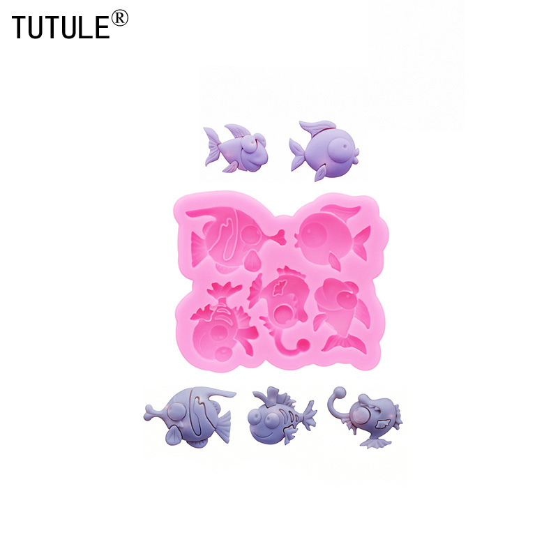 DIY Small Fish Flip Candy Choc - огляд і ціна Resin Art Mould
