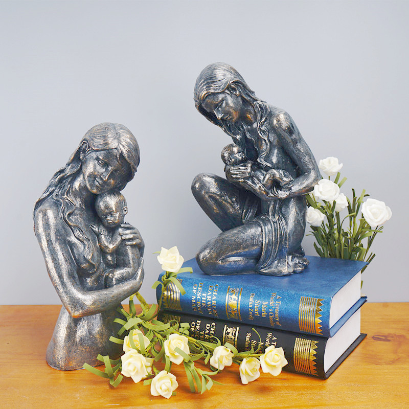 Mother Child Resin Sculpture H - огляд і ціна Resin Art Wedding Gift