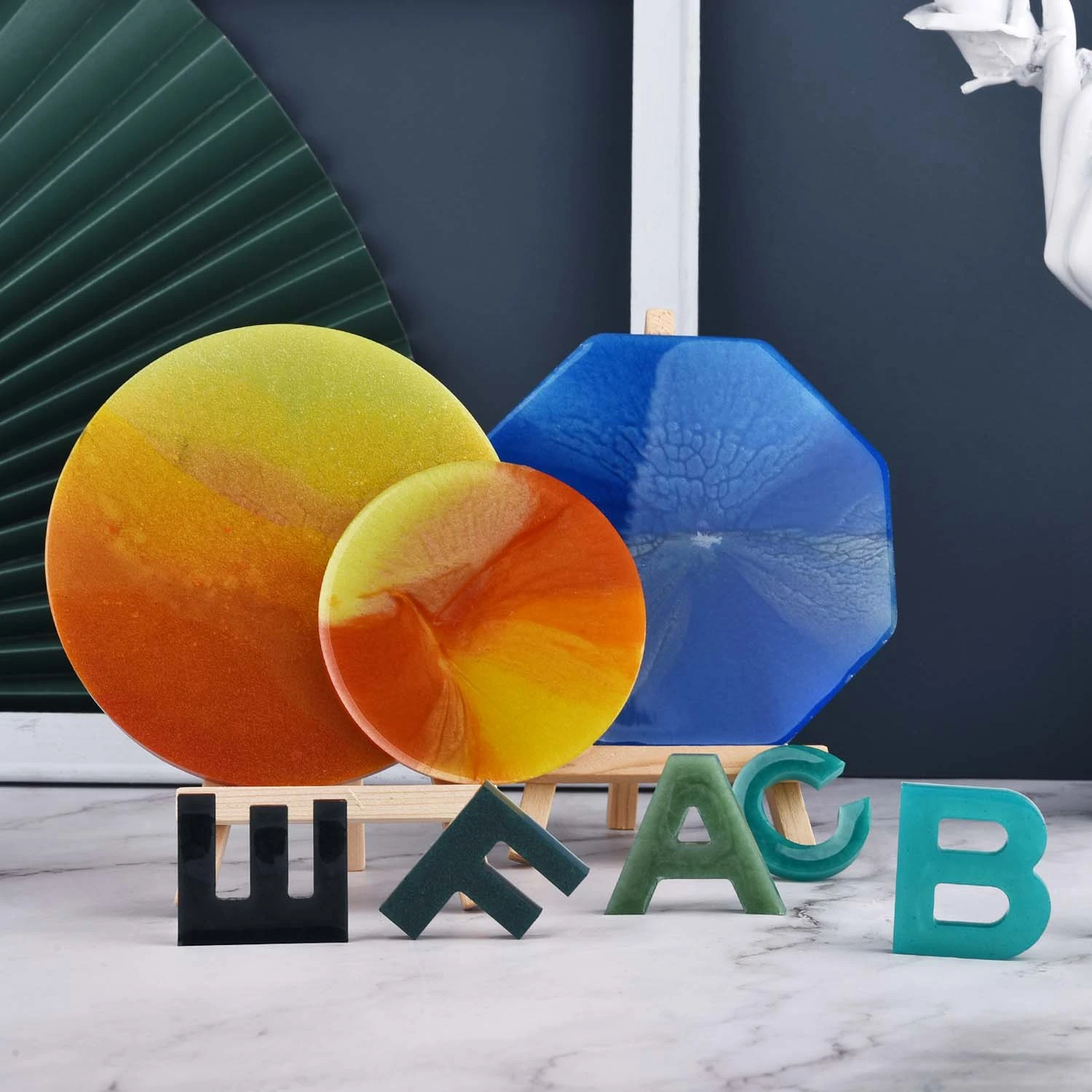 6 Colors/Set Pearlescent Powde - огляд і ціна Pearl Powder Resin